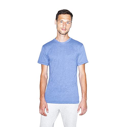 American Apparel Men's Tri-Blend Crewneck Short Sleeve Track T
