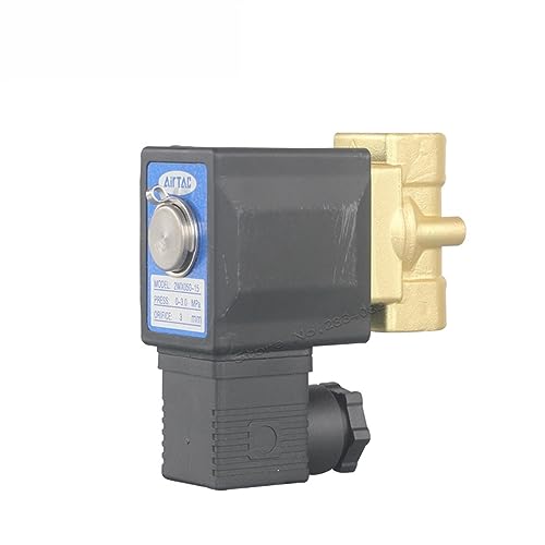 Électrovanne pneumatique 24V 220V pour air eau et huile de commande de vérin 1/2 - 2