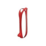 4UFIT Men's One-Piece Bodysuit Ice Silk Striped Mankini Swimsuit Underwear Suspender Thongs Red