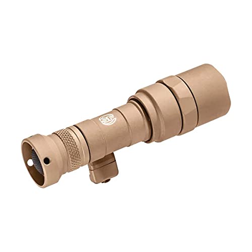 Image of SureFire Weaponlight LED - M340C-TN-PRO 500 Lumens 7,600 Candela - Tan | M340C-TN-PRO Mini Scout Light Pro Hybrid Beam LED w / Click Tailcap Switch - Mil-Spec Hard Anodized IPX7 - Tan