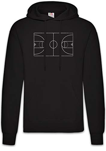 Sweat-shirt basketball court hoodie Urban Backwoods contre le vent froid du terrain