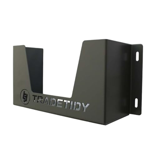 Tradetidy Ultragrime - Soporte para toallitas de acero, ideal para furgonetas, garajes, talleres, color gris