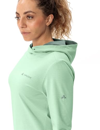 VAUDE Tuenno Pullover, schnelltrocknender Hoody – Jade – Gr. 42 – Ansicht 6