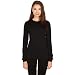 Minus33 Merino Wool Women's Moriah Lightweight Crew, Black, Small