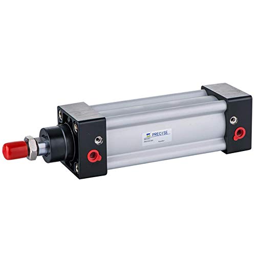 Pneumatikausrüstung SI40X150-S 40mm Bohrung x 150mm Hub 1/4 "NPT ISO15552 doppelt wirkender Druckluftzylinder