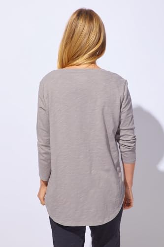 Escape by Habitat High-Low 3/4 Sleeve Top2