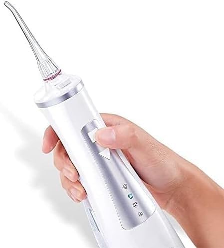 Kabellose Munddusche 4 Modi IPX7 wasserdicht wiederaufladbar 300ml Wassertank Zahnreiniger