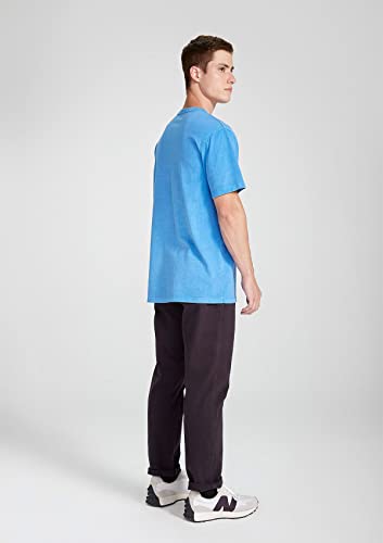 Camiseta Masculina Estonada Com Estampa