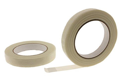 2pk 3/4" in Filament Strapping Tape Medium Duty 125 lb. Fiberglass Glass Str