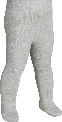 Girls' Thermal Tights Solid Colors, Grey (Grey/Melange), 110/116 cm, Grey (Gray/Melange), 110-1162