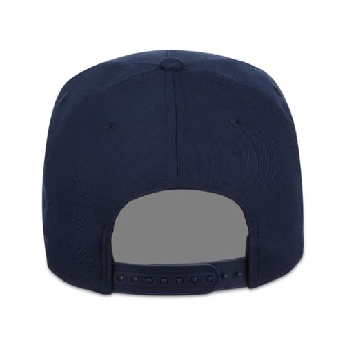 Image of Lids Blank Hook Shot A-Frame Adjustable Snapback Hat - Breathable Mesh & Lightweight | Curved Bill | One Size Fits Most