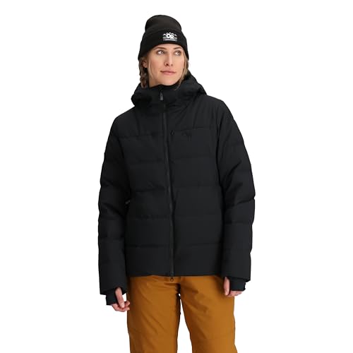 Outdoor Research Women's Snowcrew Down Jacket, Black, S