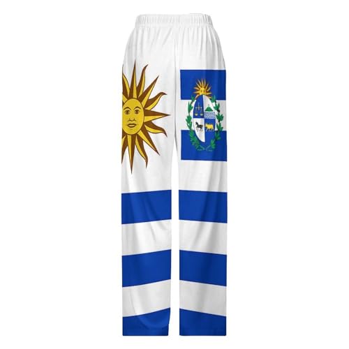 Uruguay FlagChildren's Casual Pajamas110CM4