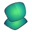 Emerald Green Mirrored