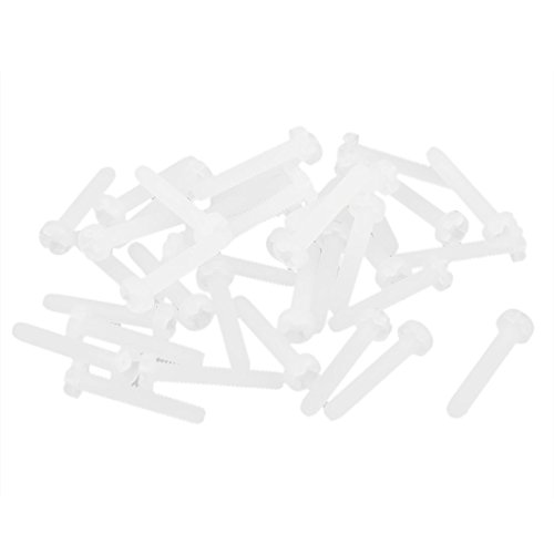 Sourcingmap M2 x 12 mm, in Nylon, 6/6 per Attacco