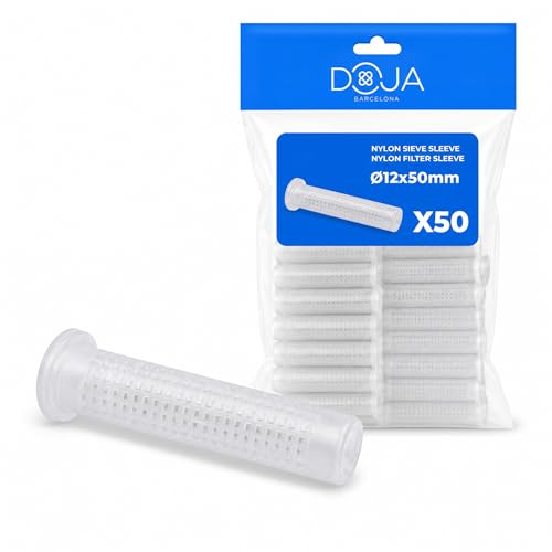 Tamis Nylon Ancrage Chimique DOJA Barcelona - Pack 50-12x50mm - Installation Facile, Tamis Scellement Chimique, Design Optimisé pour Bonne Fixation, Tige...