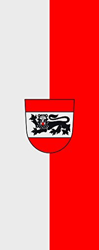 Drapeau de l'Eberhardzell 120x300 pavillon vertical pour mât extérieur