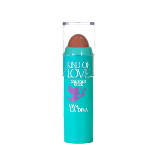 Viva la Diva Kind of Love Contour Stick - Color N1 Obsession - barra de contorno em Stick para definição precisa e acabamento natural