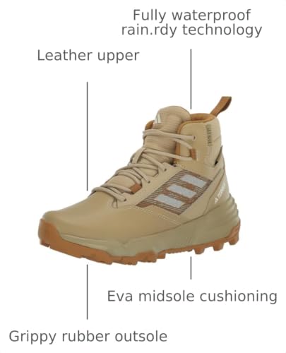 Image of Adidas Unisex-Adult Terrex Unity Leather Mid Rain.rdy