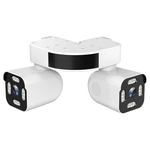 Xparkin Dual Lens Outdoor WiFi Security Camera
