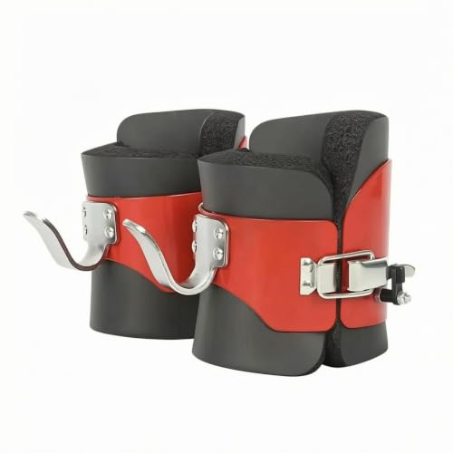 KavandirJP Inversion Boot Straps �t�b�N�t�� ���߉\�X�g���b�v ����J�t �����p�b�h �O���d���\�� ��̓v���t�@�C�� �����p�ێ� ����T�|�[�g ���]�g���A���J�o���[�ɓK�p