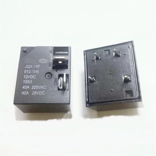 Relais JQX-15F 012-1H6 12V à forte capacité 30A pour la protection contre les surcharges