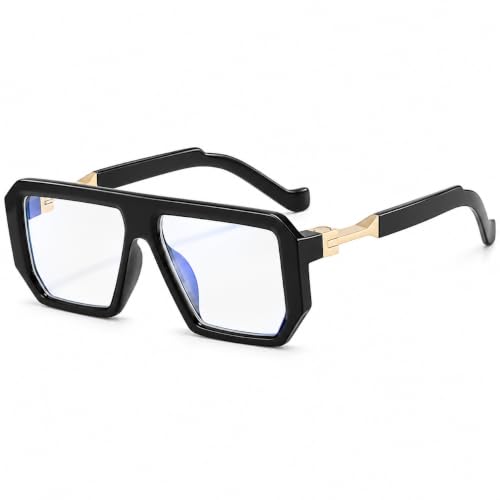 Image of Roshfort Blue Light Blocking Glasses, Computer Reading /Gaming /TV /Phones Glasses for Women Men,Anti Eyestrain & UV Glare