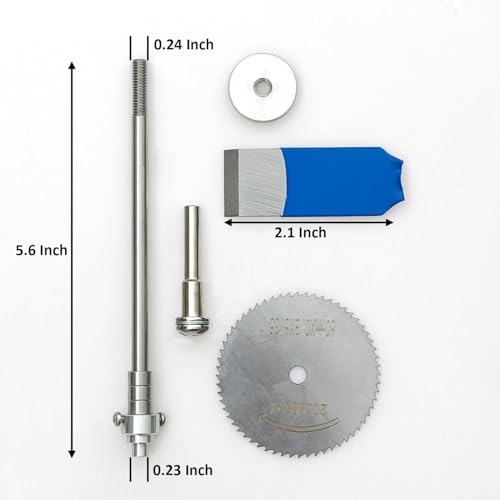 Image of Pen Mandrel Kit for Mini Lathe Pen Making Kit for Woodturning, Pen Making Supplies Kits Pen for Men Gift, Birthday Gift, Video tutorials diy pen kits