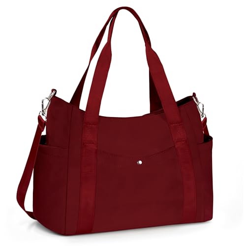 Image of Geestock Tote Bag for Women, Lightweight Large Work Tote Bag, Nurse Handbag Multi-pocket Shoulder Crossbody Tote Bags