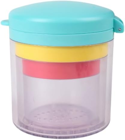 Leticia's Corner Montessori Grip Canister Toy Set for Infants, Toddlers and Preschoolers, Fine Motor Skills and Stacking Activity