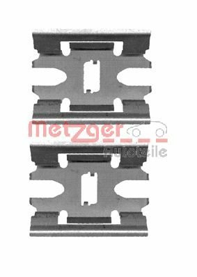 Metzger – Kit Accessori Pastiglie Per Freni, Z 1663