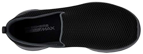 Image of Skechers Women's Go Walk Joy Walking Shoe, Black /Charcoal, 9.5 Wide US