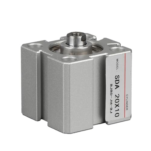 Cilindro de aire compacto SDA de 20mm con doble acción y carrera de 30mm 2