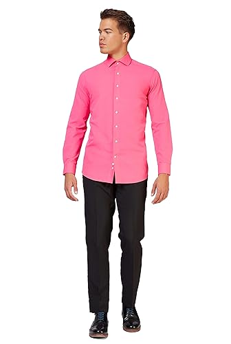 Opposuits Men's Shirt - Party and Casual Wear- Long Sleeved Button Down Dress Shirt - Slim Fit2
