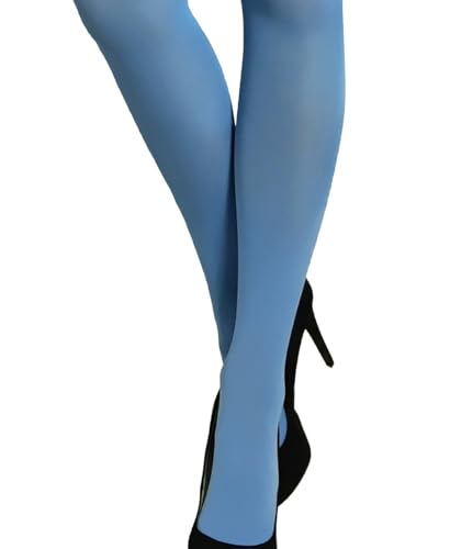 Image of Mila Marutti Opaque Thigh High Stockings for Women | Solid Color Thigh Highs | Colored Stockings for Garter Belts