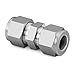 Swagelok SS-200-6 Stainless Steel Tube Fitting, Union, 1/8" Tube OD