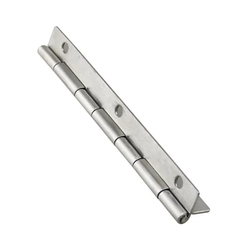 Cajas metálicas industriales XGXG02-048-1S de acero inoxidable con bisagra continua 5