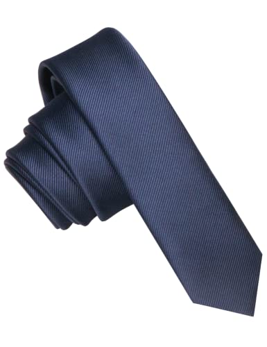 JEMYGINS - Cravate - Homme - Medium,Bleu Foncé