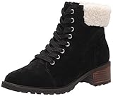 Lucky Brand Women's Jacenia Bootie Combat Boot, Black, 8.5