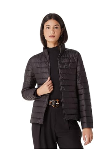 Jaqueta Básica Feminina Puffer Com Forro Preto P