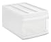 Produktbild Rotho Systemix Schubladenbox 1 Schub, Kunststoff (PP) BPA-frei, transparent, M (39.5 x 25.5 x 20.3 cm)