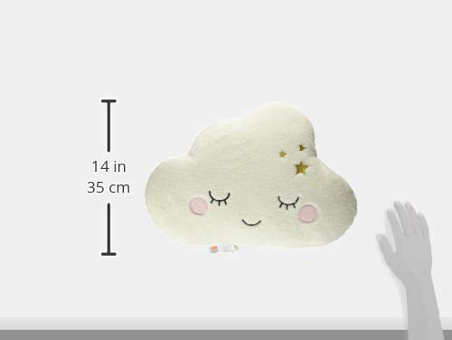 Nojo 2552723 Little Love By Nojo - Plush Cloud Shaped Decorative Pillow, Decorative Nursery Pillow thumb #5