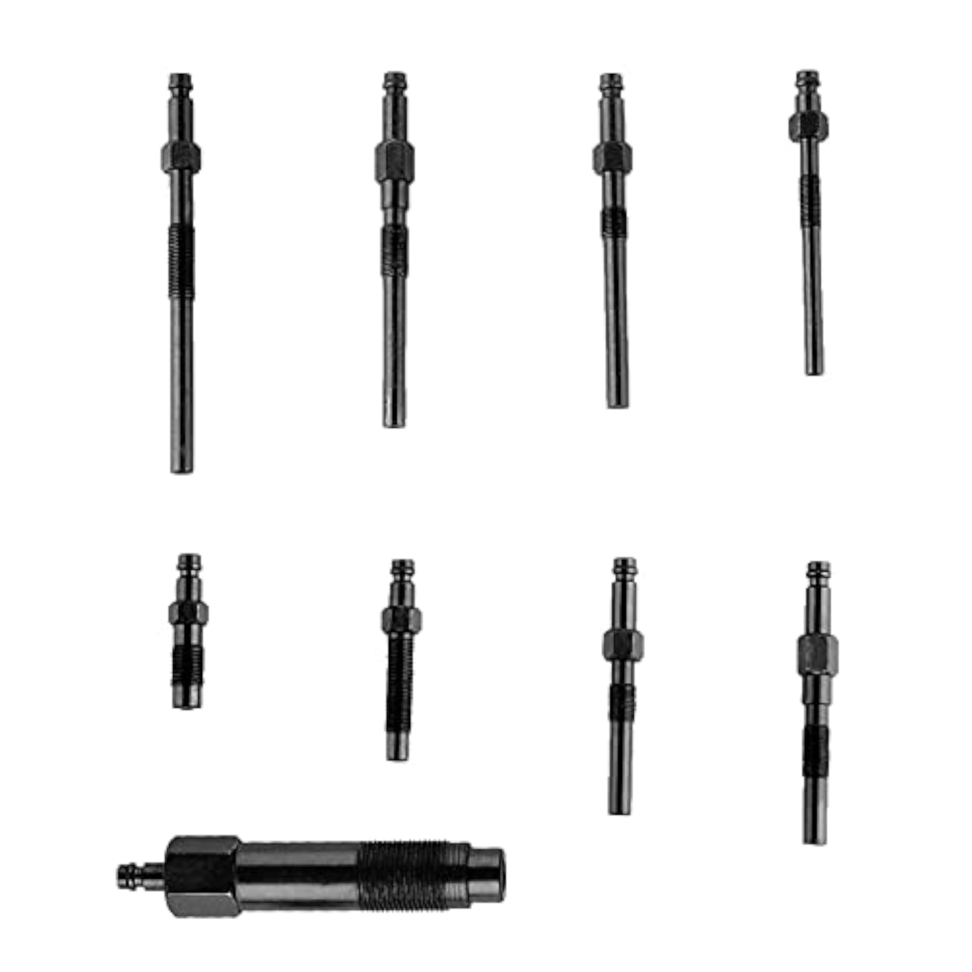 17 pc Diesel Engine Compression Tester Kit