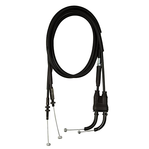 MOTOMASTER Motorrad Gaszugsatz (ZIEHEN/DRÜCKEN) Kompatibel mit Yamaha MT 07/ FZ 07 1WS-26301-00