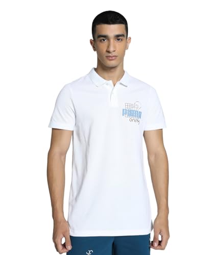 Image of Puma Men's Graphic Print Slim Fit T-Shirt