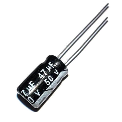 Condensateur électrolytique alu 50V 6800uF pour réparation audio