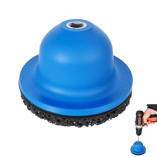 LURICO Pulidor de Bujes para Auto, Pulidor de Bujes de 150 mm, Amoladora de Cabeza Esférica para Taladro de Impacto 1/2