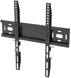 Suporte de Parede para TV, 26-65 Polegadas, Inclinação 0-12 Graus, Capacidade 40kg, Instalação Fácil, Fixo, Universal