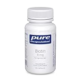 Pure Encapsulations Biotin 8mg - for Hair, Skin & Nails - for Women & Men - 60 Capsules