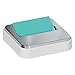 Post-it Note Dispenser for 3 in x 3 in Notes, White Base with Steel Top